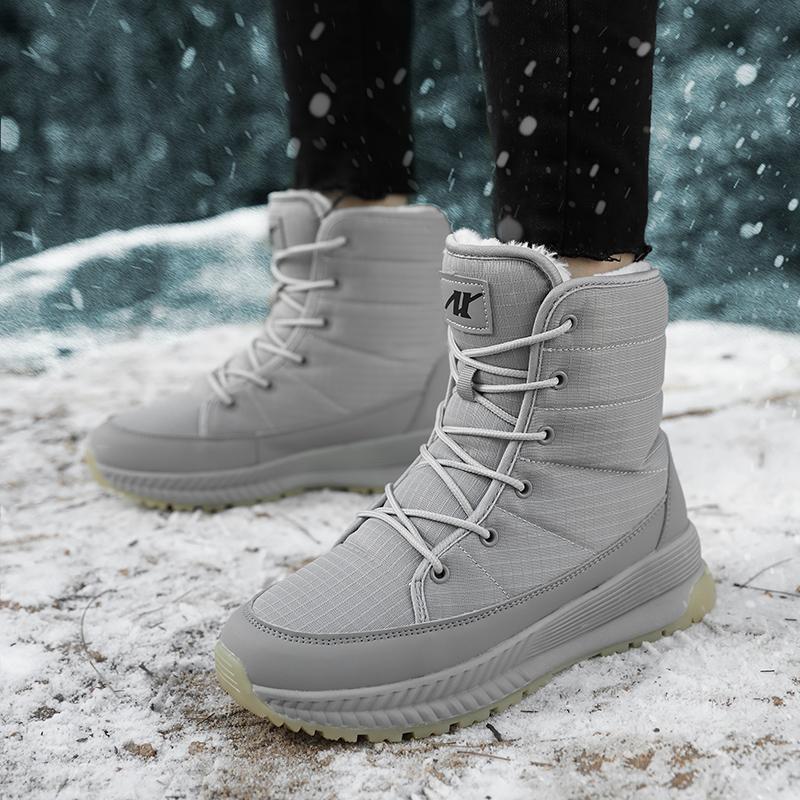 TUINANLE Women Boots Winter Shoes Female Snow Boots Platform Keep Warm Ankle Boots with Thick Fur High Quality