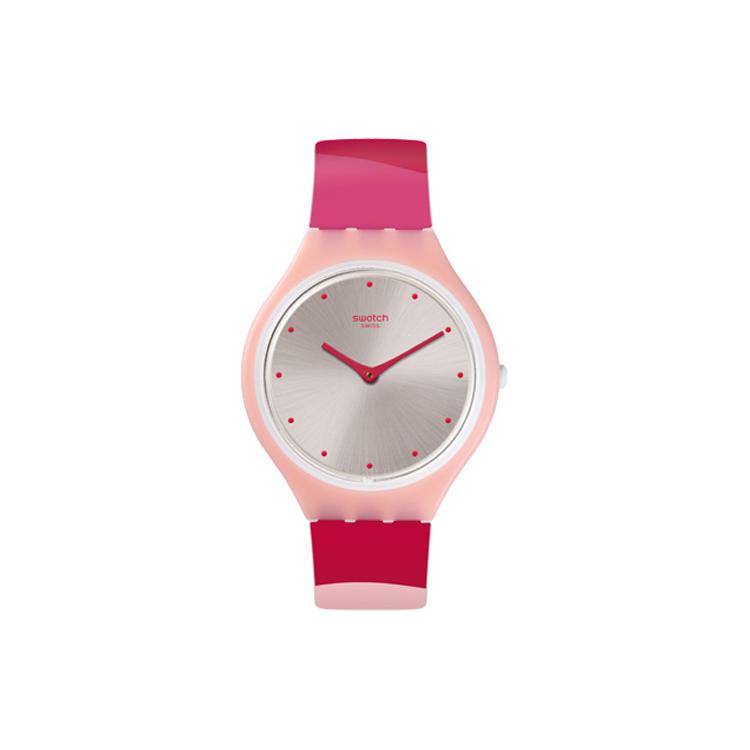 SWATCH Women s 36.8mm Gray Watch SVOP101 SVOP101 Pink