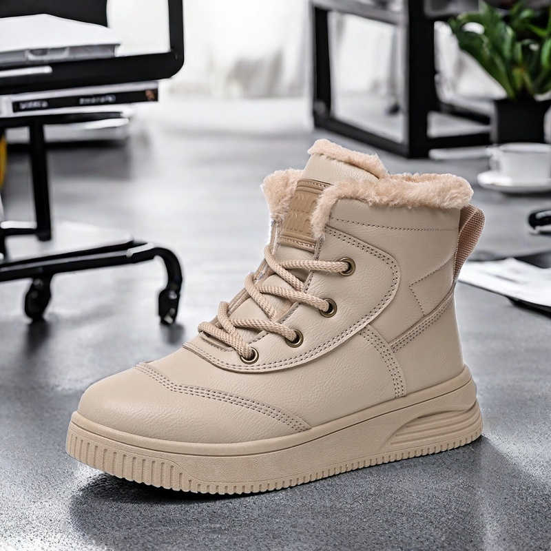 Fashion Winter Non-slip Woman Shoes High Women Shoes High Ankle Boots Sneakers Sport Basctt Resell Snaeker Tenni Twnis Styling