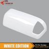 2PCS White Mirror Covers With Turn Signal For 2010-2018 Dodge Ram 1500 Exterior