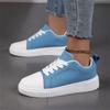 Mode 2024 Blaue Skateboard-Sneaker Herren Modedesign Leichte Skateboardschuhe Damen Trendige Lässige Leder Herren Sportschuhe