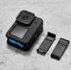 Flip coperchio laterale della batteria per GoPro Hero 11 10 9 coperchio nero rimovibile per porta batteria sostituzione custodia di ricarica porta Go Pro accessori