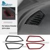 Real Soft Carbon Fiber Sticker LHD RHD Car Air Outlet Frame Side of Dashboard For Subaru Forester      2024
