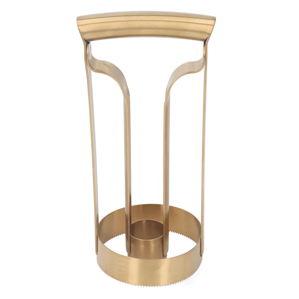 Pineapple Corer Gold Stainless Steel Pineapple Corer Peeler Cutter Fruit Tool Easy Kitchen Tool