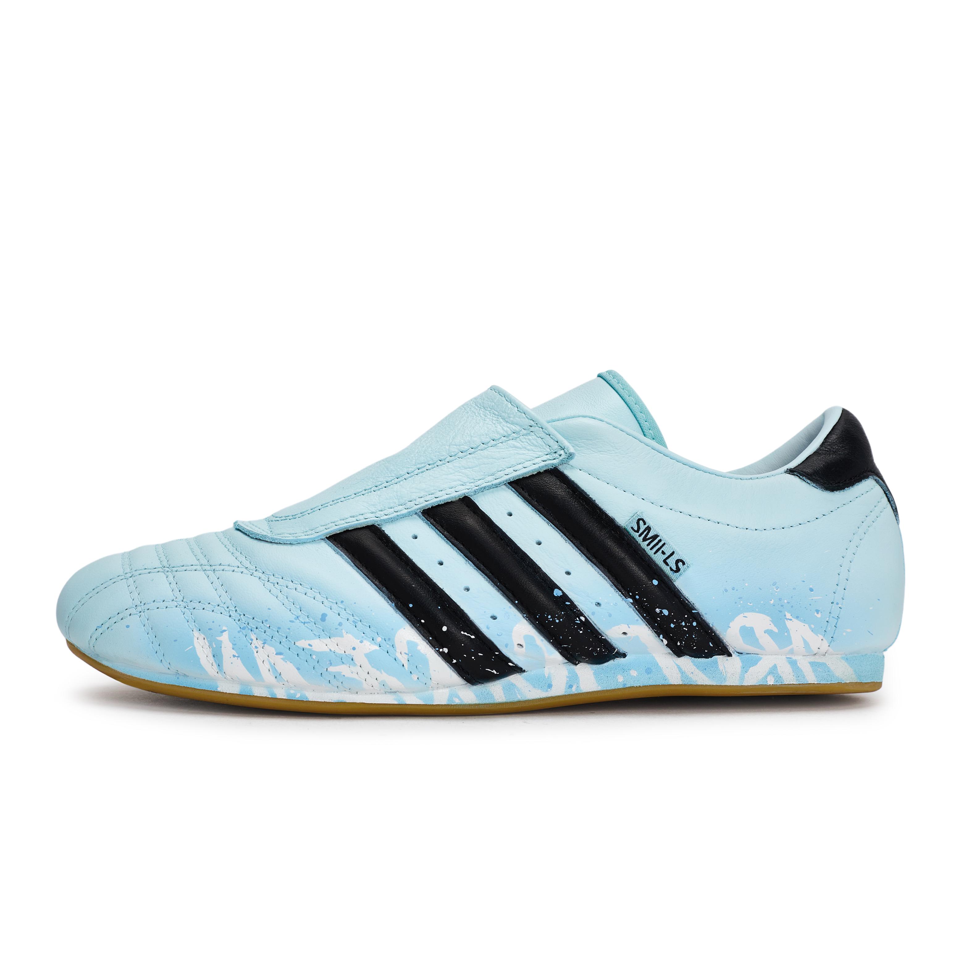 

Adidas Originals Taekwondo Arctic Ocean Abrasion Resistant Coverage Low top Training Shoes Unisex White Blue JQ4774(Team1189-) 36⅔