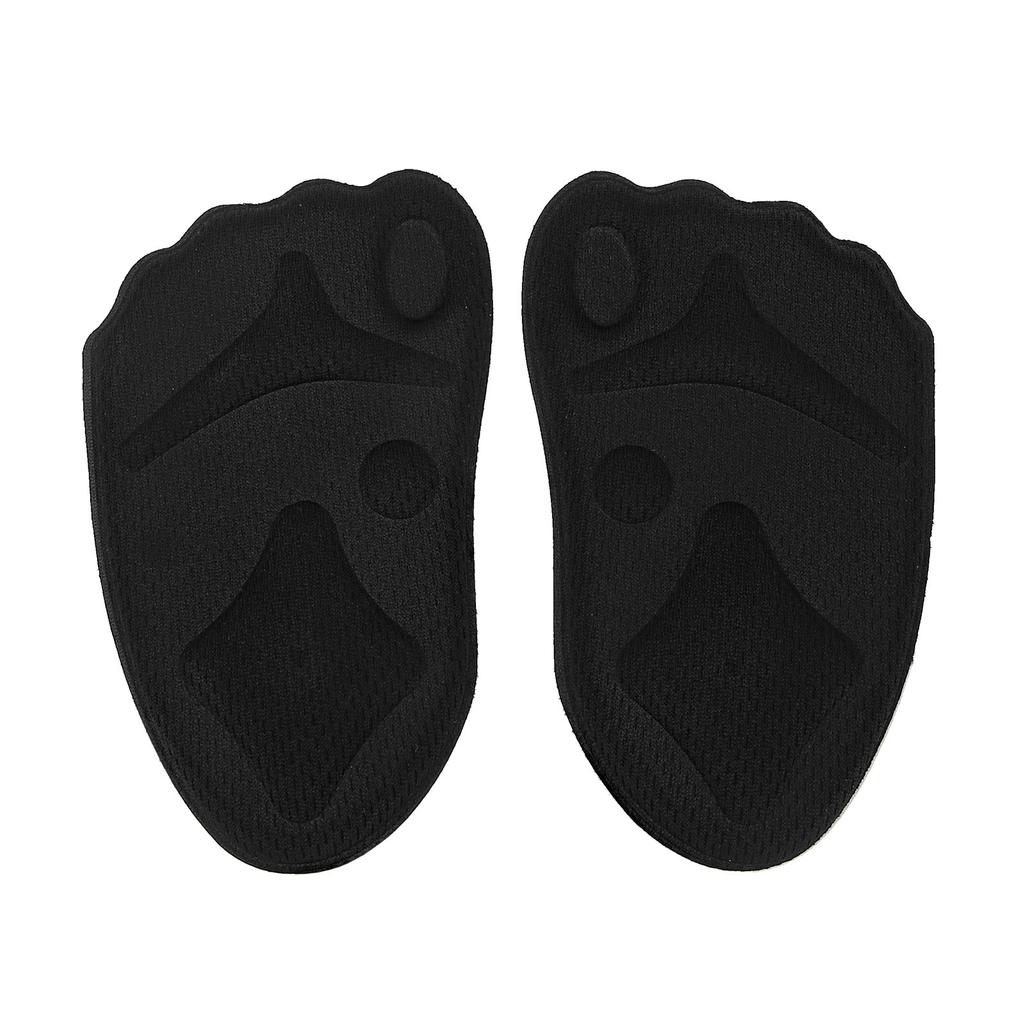 Měkké vložky pod přední část chodidla Prodyšné Ulevující od bolesti Elastické odpružení přední části chodidla Vložka do bot Černá