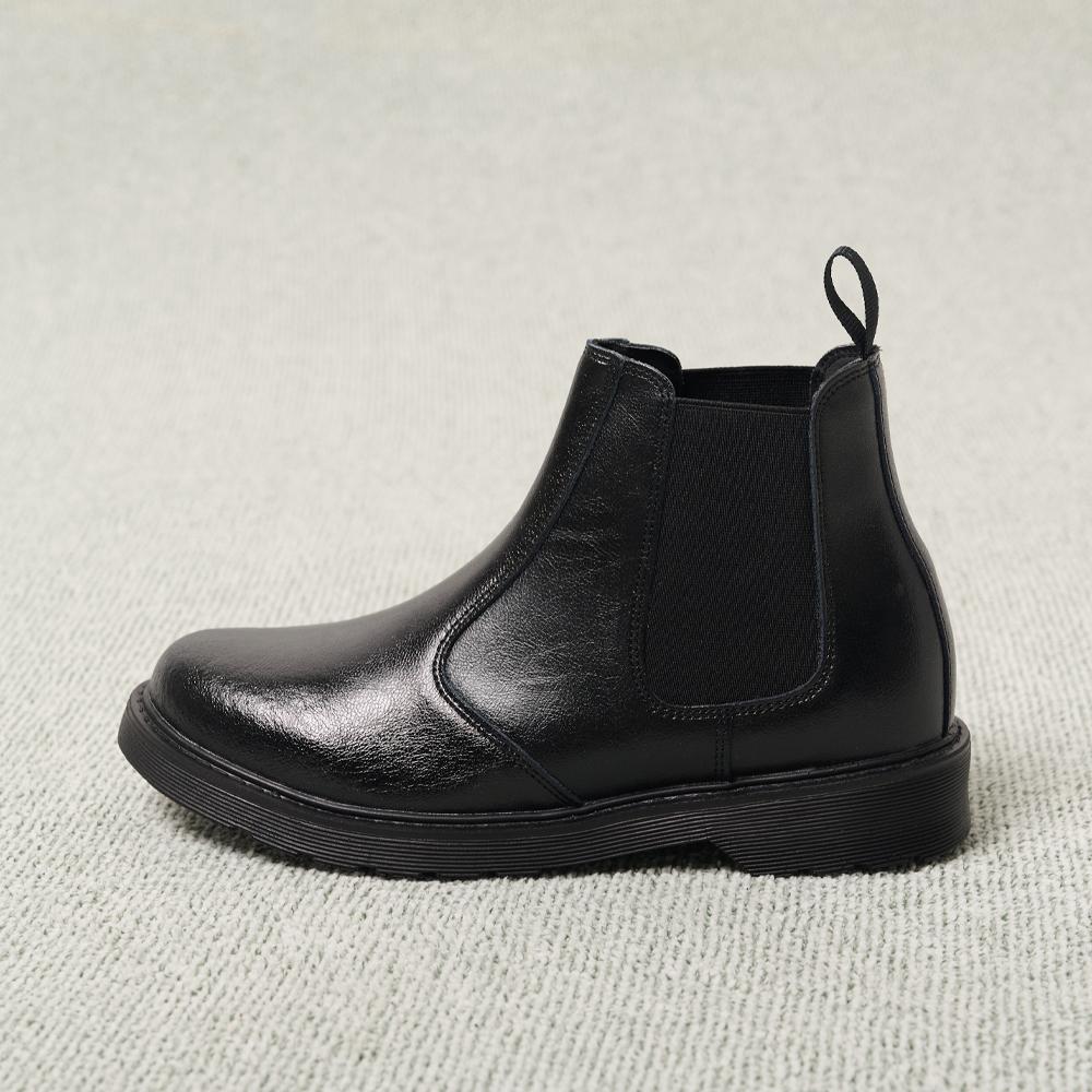 [Analog Mood] Standard Round Leather Chelsea Boots [AN25S5101] [Shipped from Korea] 100% Authentic