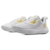 New Under Armour Curry 3 Hovr Splash 'White Metallic Gold' 3026275-101