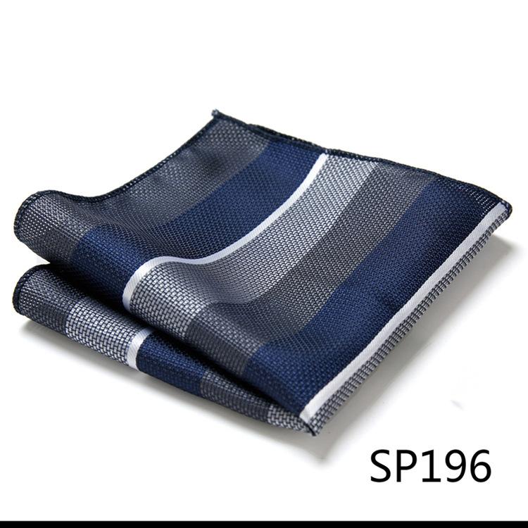 Guangzhou 1200-Pin High-Density Men'S Elegant Retro Business Suit Jacquard Pocket Towel Square Towel