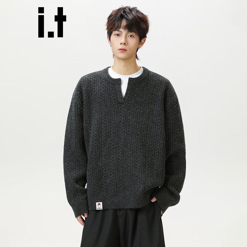 CHOCOOLATEit Men s Loose V-Neck Knit Sweater XL