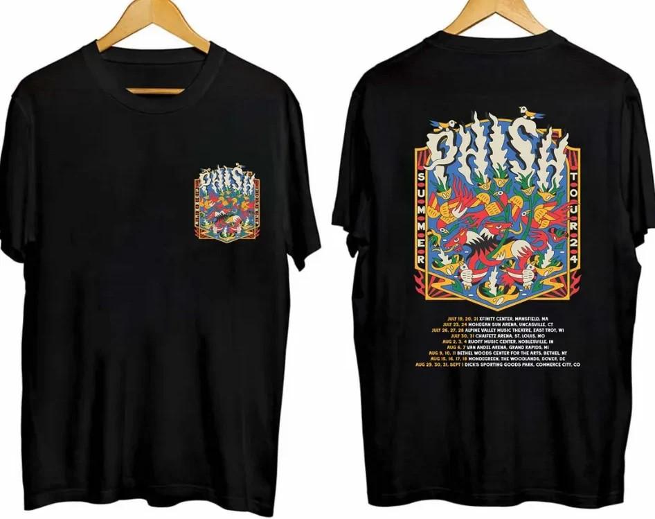 Phish Summer 2024 Tour Shirt, Phish Band Fan Shirt S