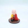 Devout Prayer Solar Nodding Buddha Wealth Coming Knocking Wooden Fish Beating Wooden Fish Handcrafts Decorative