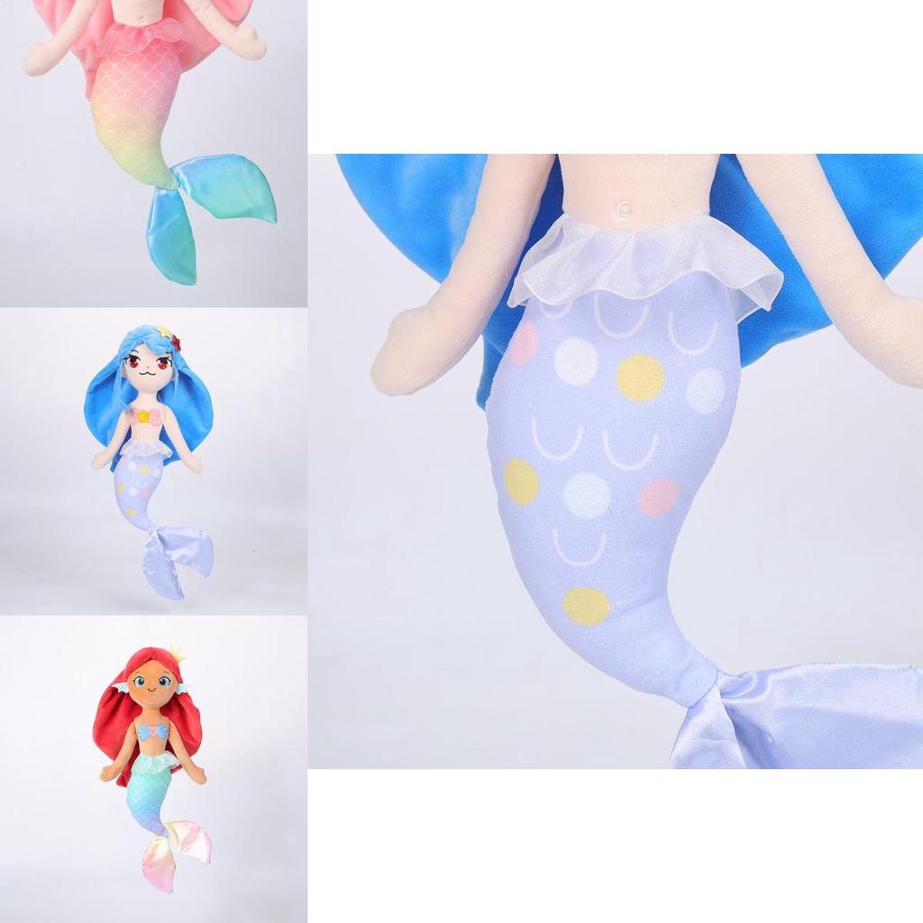 Adorable Mermaid Plush Toy From The Ocean Series By Jili Soft And Fluffy!