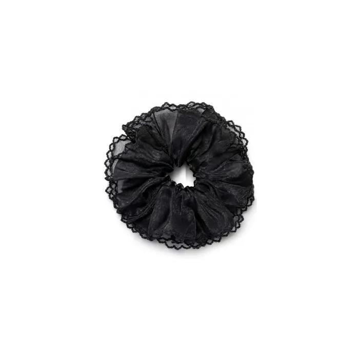 Mesh Ruffle Scrunchie