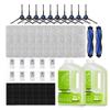 Ecovacs X8 Series Robot Vacuum Accessories: Roller Brush, Side Brush, Filter, Dust Bag