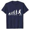 Theory of HuUnisex Evolution Soccer Evolution TShirt Unisexs Evolution of Fishing Tee Angler FisherUnisex Graphic Shirt  Humor Sports