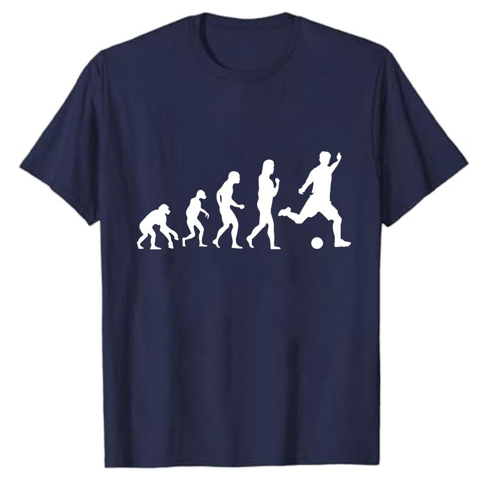 Theory of HuUnisex Evolution Soccer Evolution TShirt Unisexs Evolution of Fishing Tee Angler FisherUnisex Graphic Shirt Humor Sports
