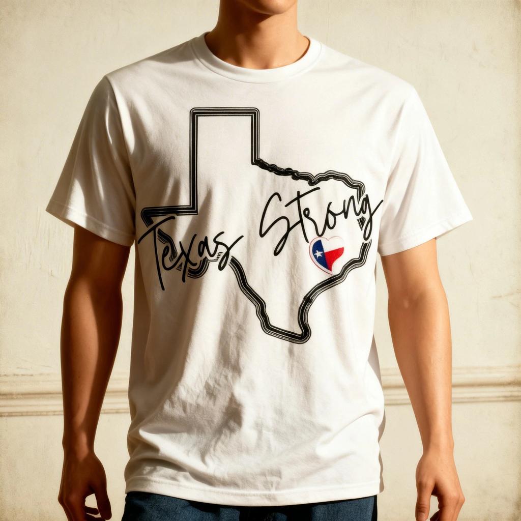 T-shirt Texas Strong Pray For Texas Flood Survivor