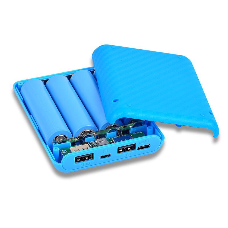 4-Section 18650 Battery Box Power Bank Shell Kit