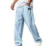 2026 Fashionable Men's Cotton Linen Casual Pants - Thin, Loose, Summer/Autumn Design with Logo