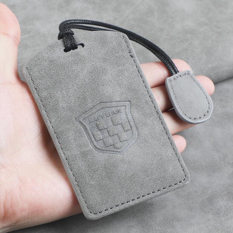 NFC Keychain and Card Holder for Luyuan Electric Vehicles - High-End, Unisex Design.