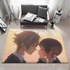 Anime T Tamako Market Fußmatte Eco Flanell Fußmatte Rutschfest Geruchlos Innenboden Teppich Weicher Kurzer Plüsch Hausmatte