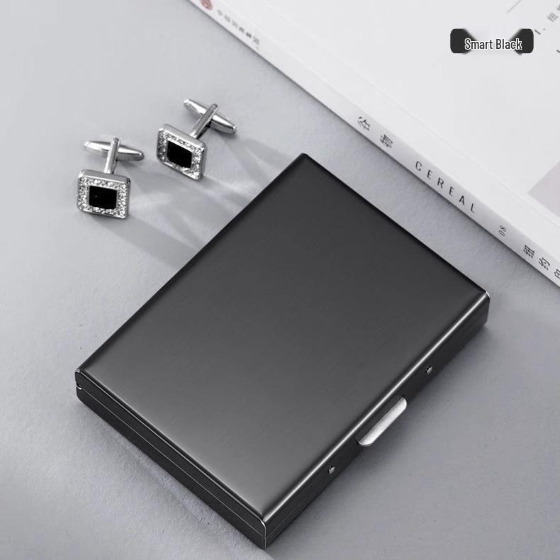 Θήκη Καρτών Premium από Ανοξείδωτο Ατσάλι με Προστασία RFID για Άνδρες και Γυναίκες