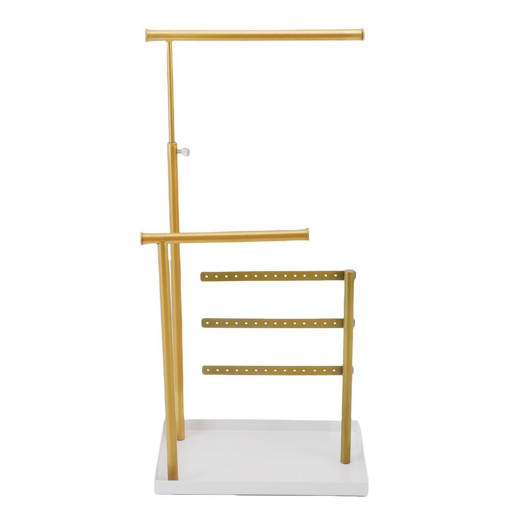 Jewelry Display Stand Nordic Style Iron Art Multifunctional Jewelry Storage Tray for Necklaces Bracelets Earrings