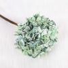 Hydrangea Macrophylla Artificial Hydrangea Flower Handmade Realistic Faux Flower Branch Real Touch Artificial Fake Flower