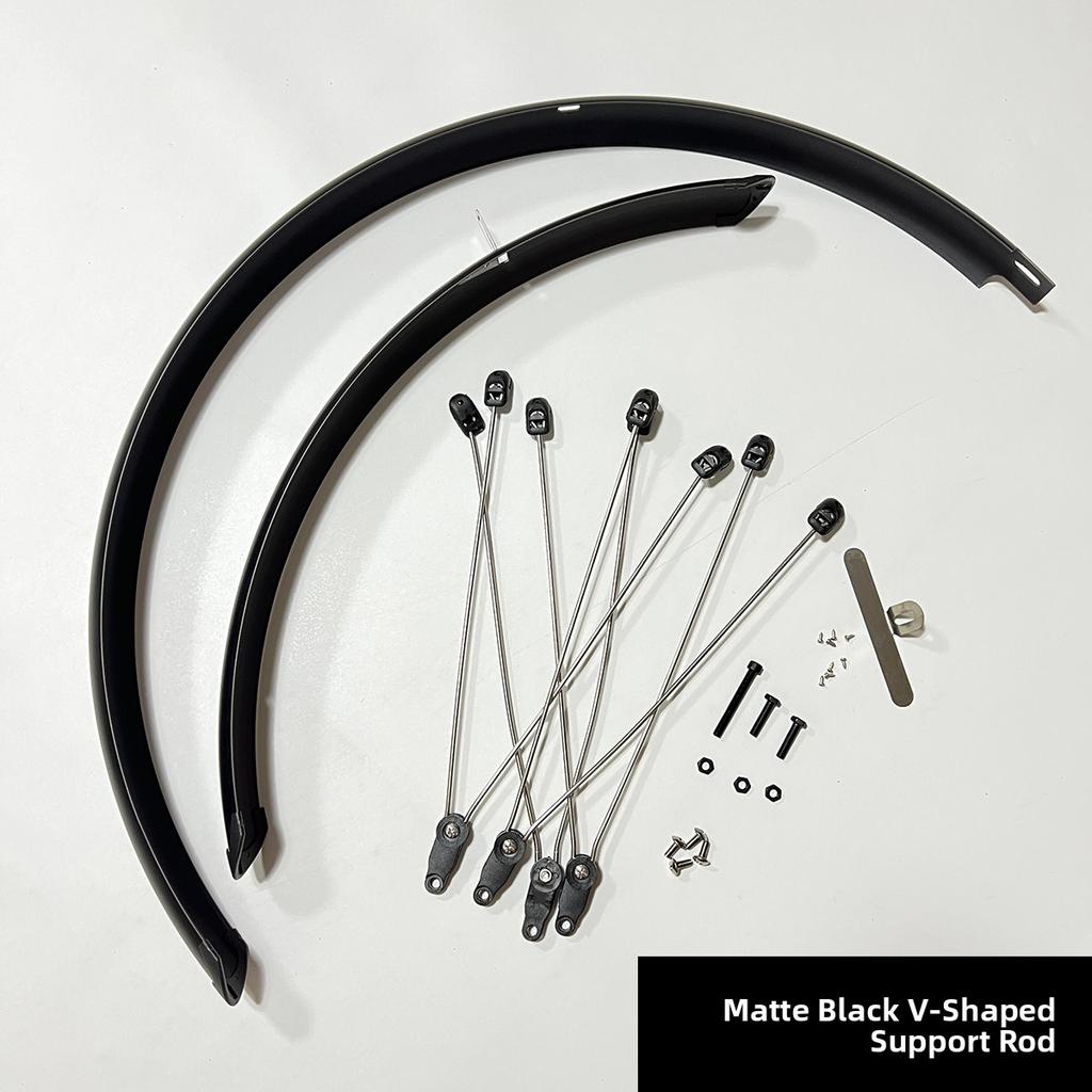 Travel Car 700C Matte Black Mudguard Commuter Bicycle Tile 27 Inch 28 Inch Princess Bike Casual Single Bike