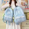 Schoolbag Korean girl plaid backpack cute student schoolbag lightweight large capacity backpack new fashion casual backpack