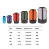 5 Stück Leichter Kompressions-Packsack Wasserdichte Polyester-Kompressionsbeutel für Camping Wandern Rucksackreisen