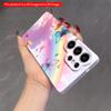 2DFlat Samsung Phone Case Butterflies & Rainbow Sky Mobile Case Applicable To Galaxy S22 S23 S24 S25ULTRA S26 A12 A13 A14 A15 A16