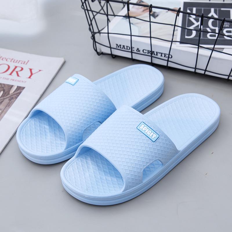 Women's Casual PVC Flat Heel Slippers - Comfortable Flip-Flops for Beach and Outdoor Wear