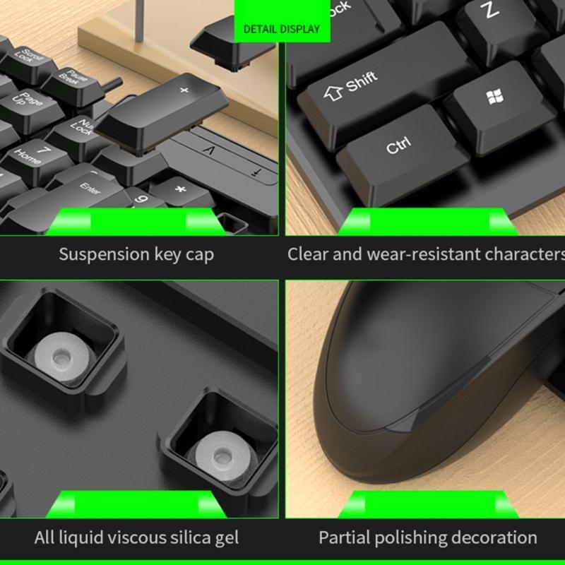 Ergonomic K15 USB Computer Keyboard Plug And Play For PC Laptop Typing Comfort And Long Use ABS Build