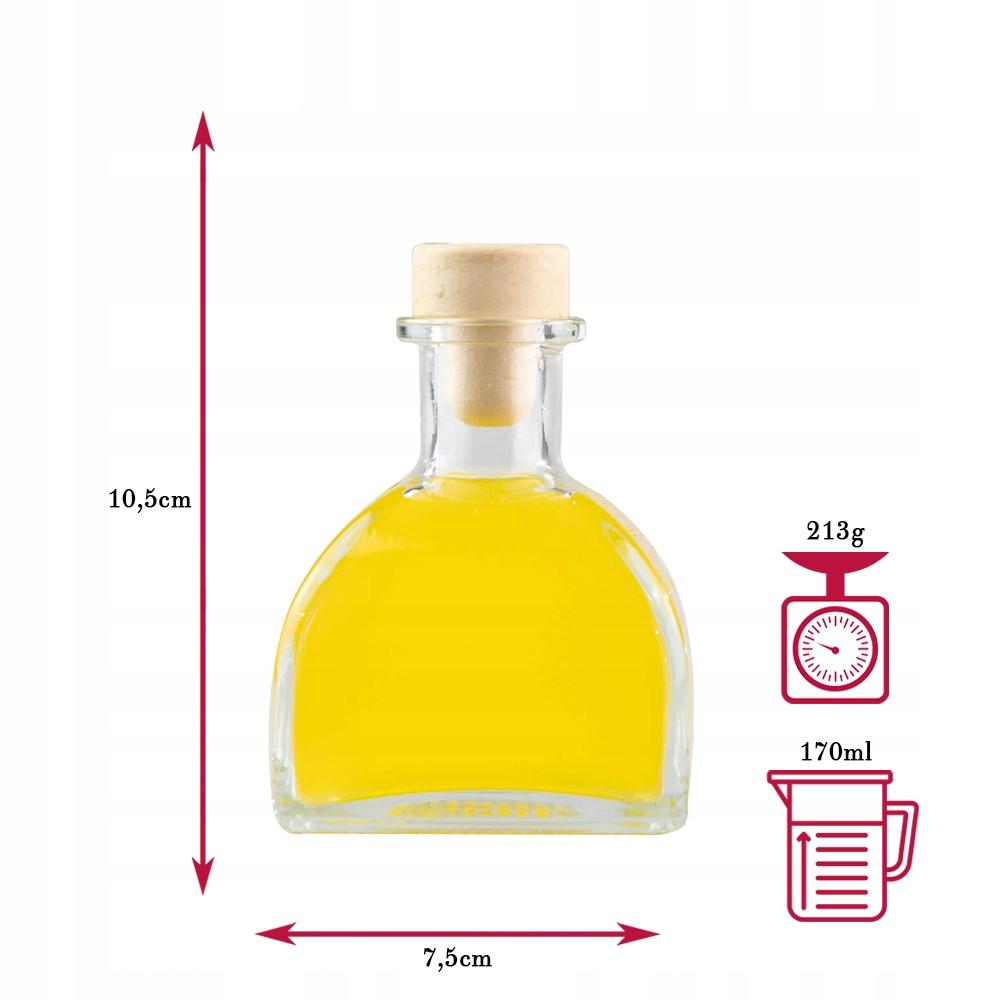 Butelka Elsa 170 Ml Na Nalewkę Wino Likier Idealna Na Prezent Ślub Wesele