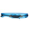 4 4 Violin Storage Case with Hygrometer and Combination Lock Shoulder Straps Lightweight Carbon Fiber Violin Box Blue