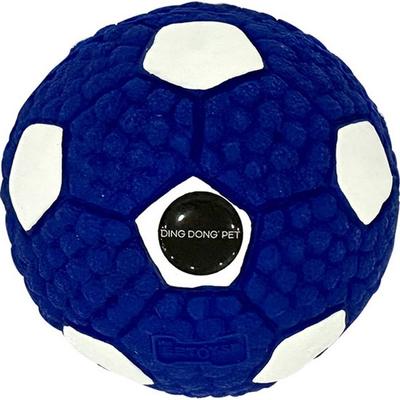 Παιχνίδι μπάλα λατέξ για κατοικίδια Dingdongpet, ποδοσφαιρική μπάλα, 1 τεμάχιο