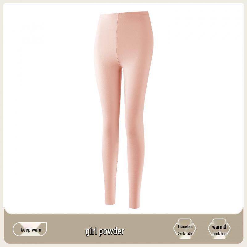 New Style Cashmere Silk Warm Underwear Set with Chest Pad for Middle School Girls: Autumn/Winter