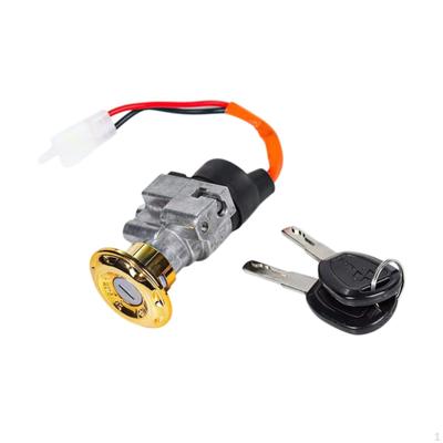 Battery Box Safety Lock Locks Ignition Switch Starter Waterproof with 2 Keys