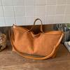 Slack Matte Tote Bag Women's Versatile Daily Commute Handbag Large Capacity Matte Messenger Bag Large Bag