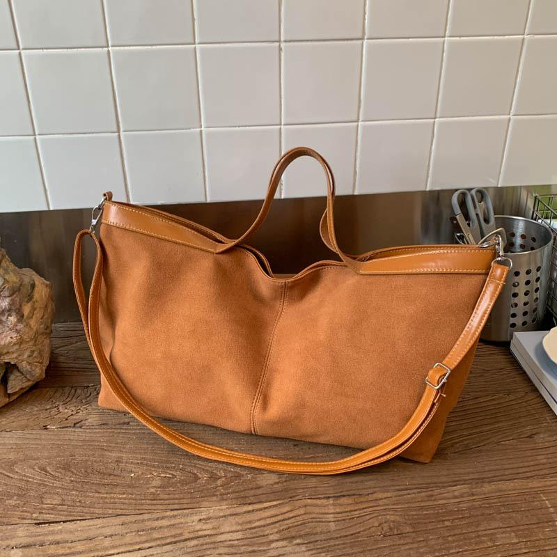 Slack Matte Tote Bag Women's Versatile Daily Commute Handbag Large Capacity Matte Messenger Bag Large Bag