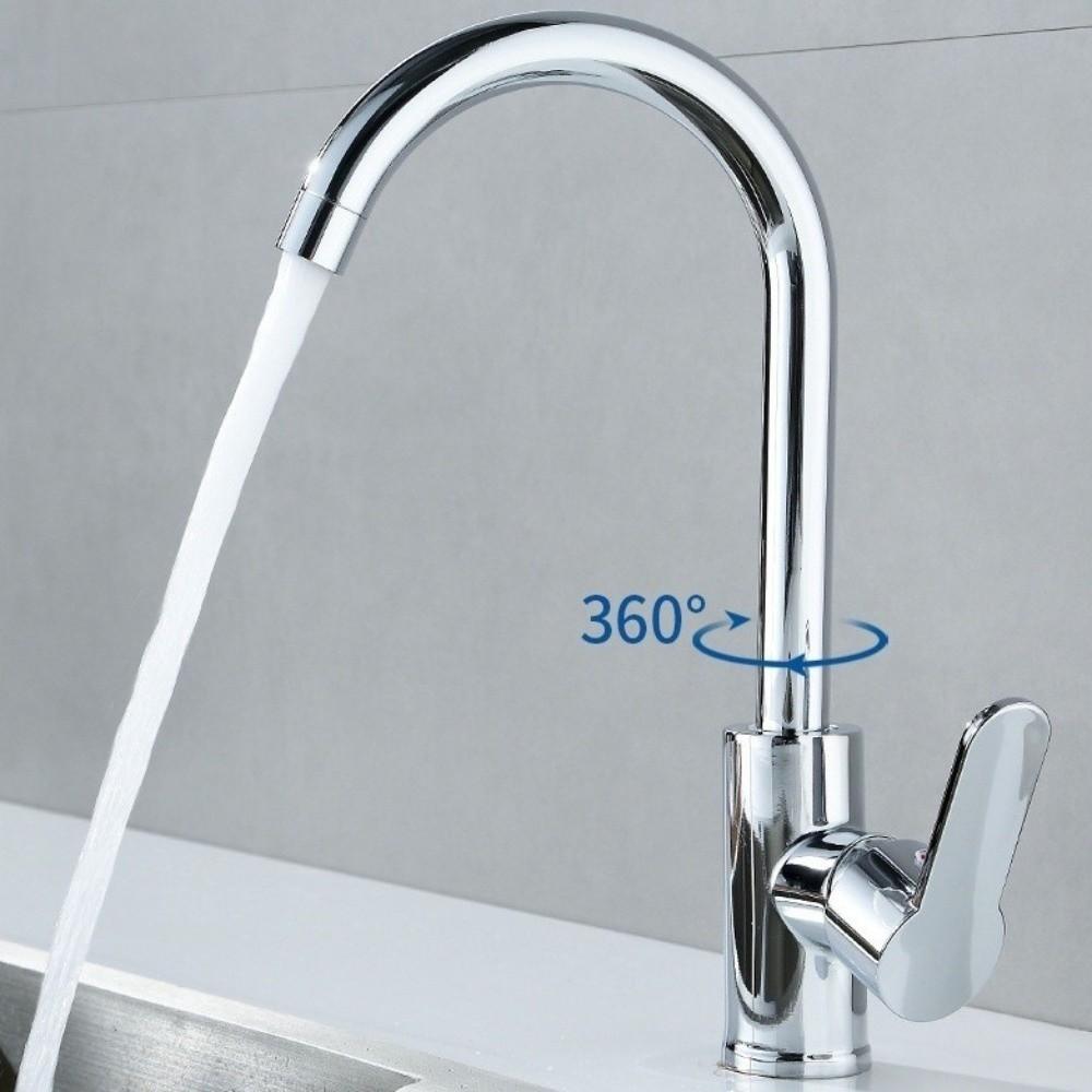 Rotatable Single Cold Water Faucet Universal Kitchen Water Tap Sink Water Tap  Washbasin