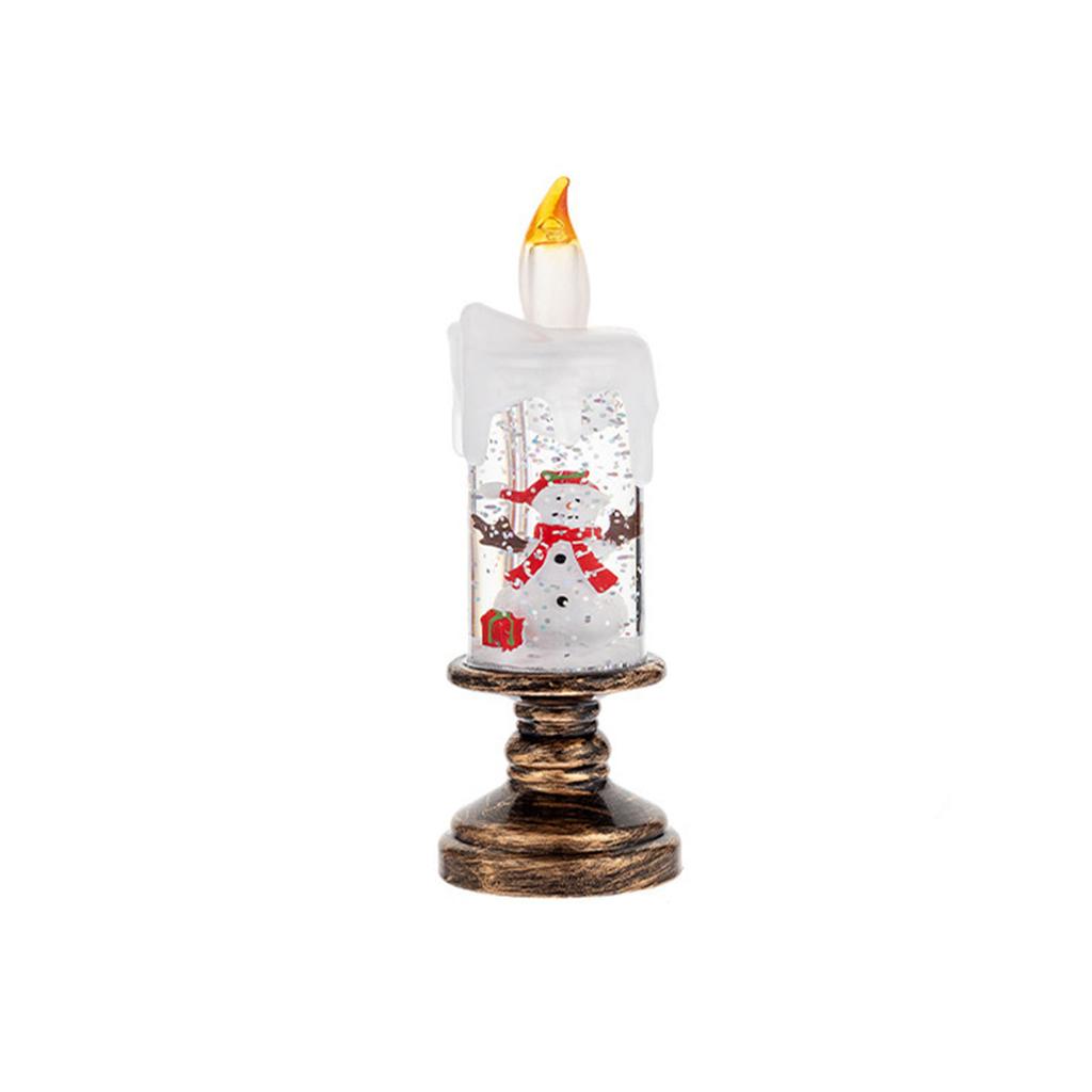 Hristmas Decorations, Candle Lights, Snowflake Lights, Christmas Crystal Ball Lights