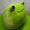 30cm Kawaii Frog Green Head Plush Toys Soft Stuffed Creative Cute Animal Pillow Dolls for Children Girls Birthday Gifts