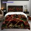 Ronaldo's Legacy Three-piece set (1 * duvet cover + 2 * pillowcase, without core) Bedding set Duvet cover and pillowcase Soft and comfortable
