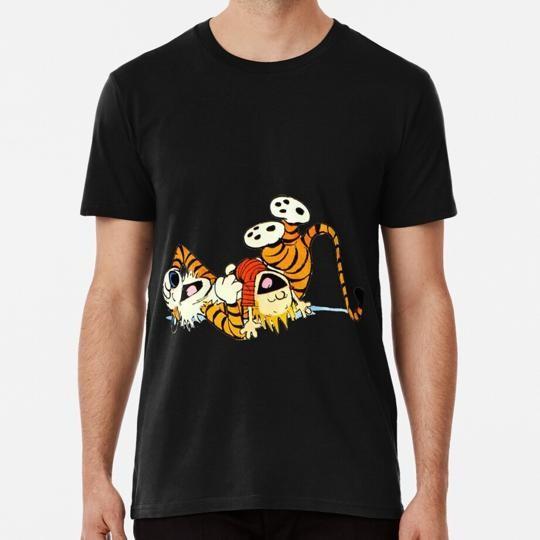 Футболка Calvin And Hobbes 1254 Z S-5XL Сделано в США 4XL