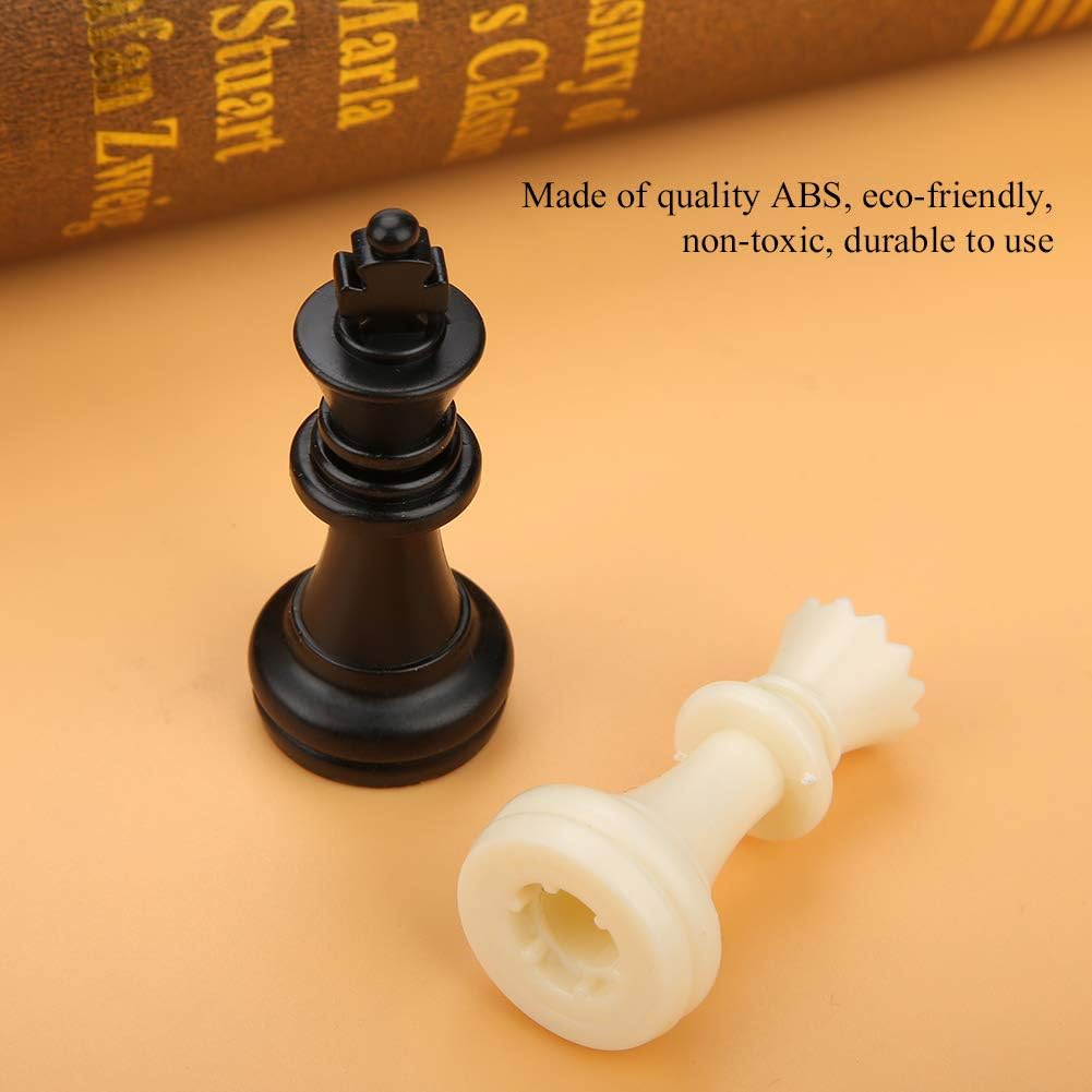 Standard Chess Pieces, International 32 Standard Chess Game Pieces Set Chess Pieces Replacement Tournament Chessmen Replacement Pieces Gift