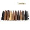 DIY  M10/M12 Thread Portafilter Handle for Italian Coffee Machine Solid Wooden Coffee Accessories Replacement
