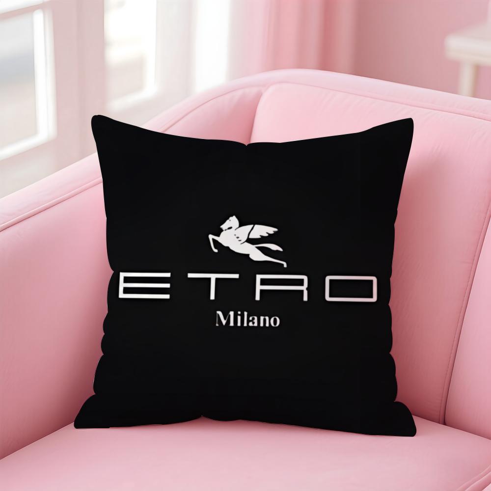 Brand E-EtroS Cushion Cover Comfortable Reversible Pillow Cover Ideal for Car Sofa Bedroom & Beyond